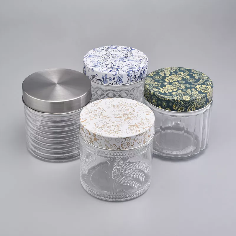 Kişiselleştirilmiş baskı teneke mum kavanoz kapağı