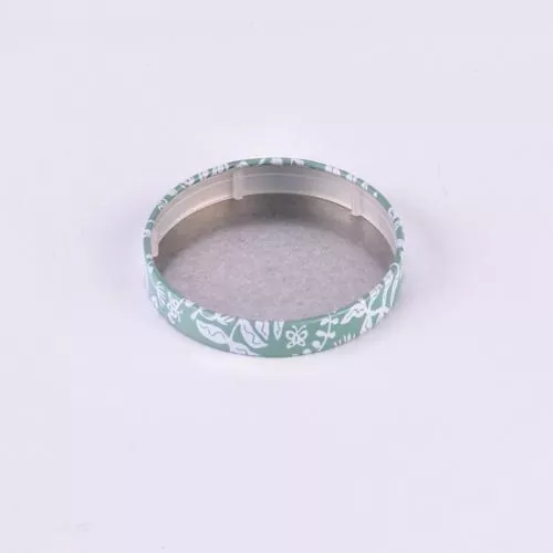 Kişiselleştirilmiş baskı teneke mum kavanoz kapağı