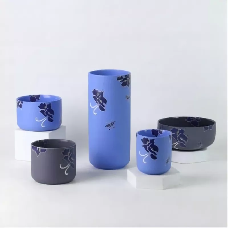 Klasik El Boyalı Seramik Vazolar