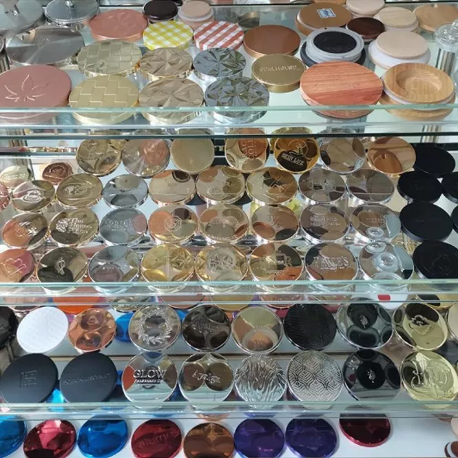 Özel mum kavanoz kapağı