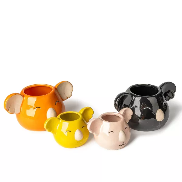 Koala Şekilli Seramik Mumluklar