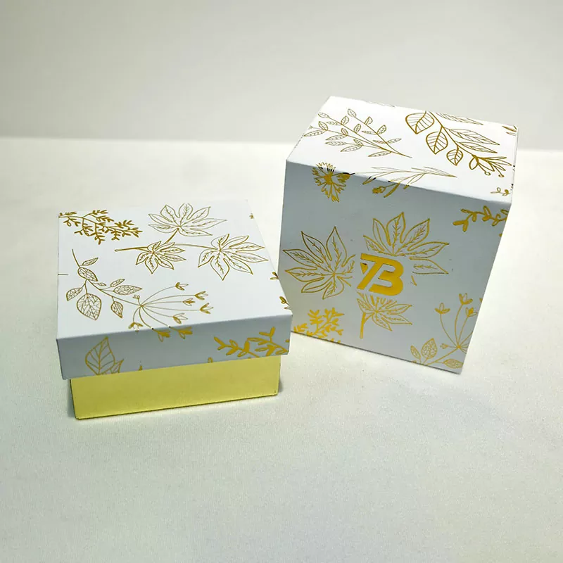 Lüks el yapımı ambalaj