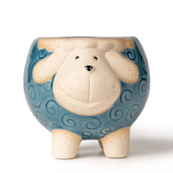 Koyun Şeklinde Seramik Mumluk